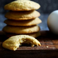 Salty Duck Egg Cookies