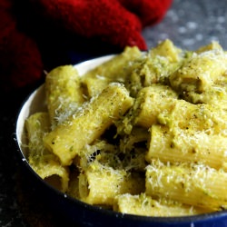 Poblano Pesto Rigatoni