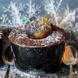 Chocolate/Coffee Figgy Pudding