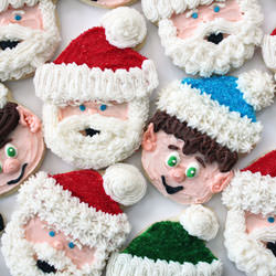 Santa & Elf Cookies for Santa