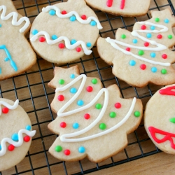 Christmas Vanilla Cookies