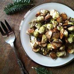 Balsamic Roasted Brussels