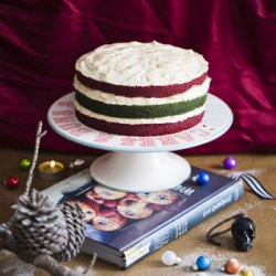 A Very Merry Christmas Velvet Cake