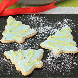 Christmas Tree Cookies