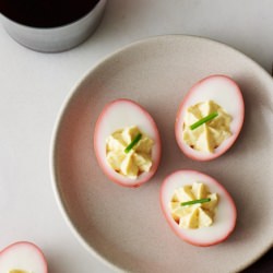 Pickled Deviled Eggs