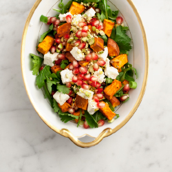 Sweet Potato & Pomegranate Salad