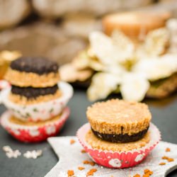 Oreo and Whole Biscuit Cupcake