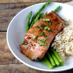 Ginger Soy Poached Salmon