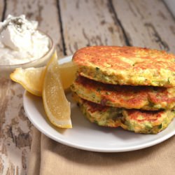 Chickpea and Zucchini Fritters