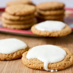 Vanilla-Almond Butter Cookies