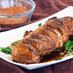 Cajun Honey Pork Tenderloin