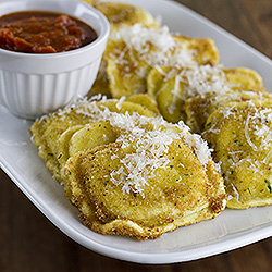 Toasted Cheese Ravioli