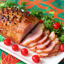 Pineapple Glazed Ham