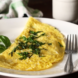 Basil Omelet