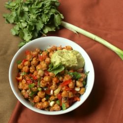 Nacho Roasted Chickpeas