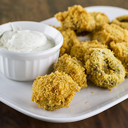 Crispy Breaded Mushrooms