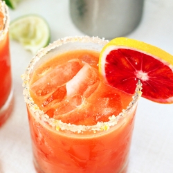 Ginger Blood Orange Cocktails