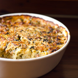 Swiss Chard and Potato Casserole