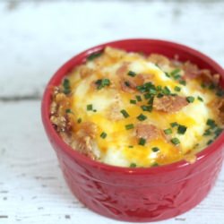 Mashed Cauliflower Mini Casseroles