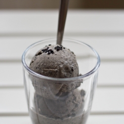 Black Sesame Ice Cream