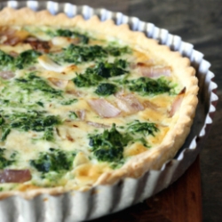 Spinach and Caramelized Onion Tart