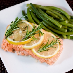 Lemon Salmon Bake