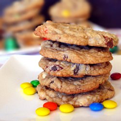 Chocolate Chip Candy Bar Cookies