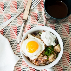 Smoked Salmon Hash