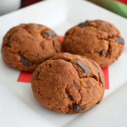 Hot Lips Chocolate Chunk Cookies