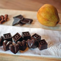 Pear or Hazelnut Chocolates