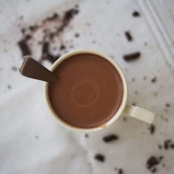 Coconut Milk Hot Chocolate