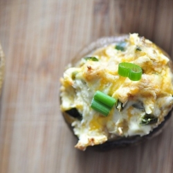 Jalapeno Popper Mushroom Caps