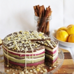 Layered Ice Cream Cake