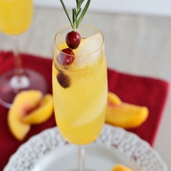 Peach Bellini Party Punch