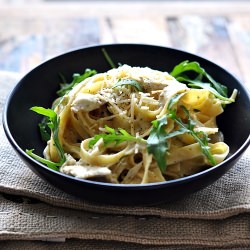 Creamy Basil Pesto & Roast Chicken