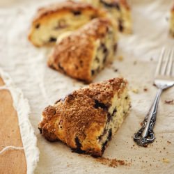 Blueberry Streusel Scones