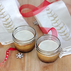 Pumpkin Pie in Mason Jars