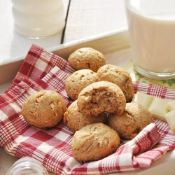 Rice and White Chocolate Cookies