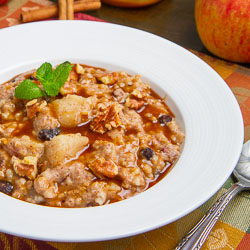 Apple Pie Steel Cut Oatmeal