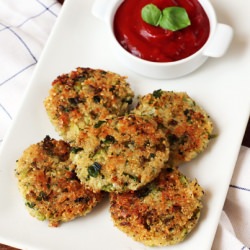 Quinoa and Broccoli Patties