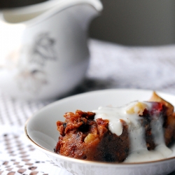 Fruitcake Pudding