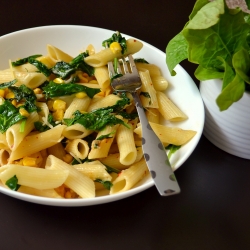 Spinach Corn Pasta