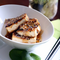 Easy Sesame Glazed Tofu