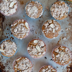 Streusel Sweet Potato Muffins