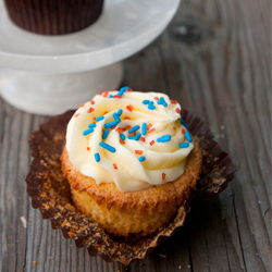 Gluten Free Vanilla Bean Cupcakes