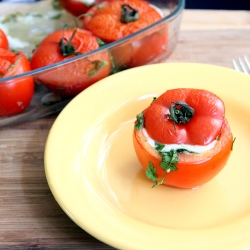 Cheesy Stuffed Tomatoes