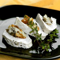 Pork Chops with Portabella Stuffing