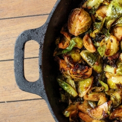 Asian Inspired Brussels Sprouts