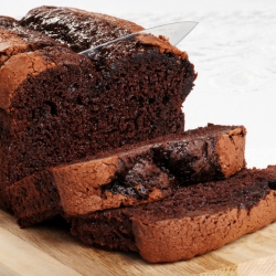 Rich Double Chocolate Loaf Cake