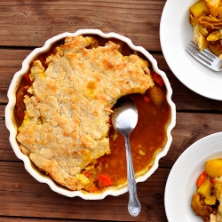 Chicken Curry Pot Pie